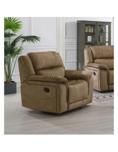 Marseilles Recliner Armchair - Coffee