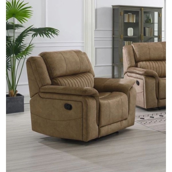 Marseilles Recliner Armchair - Coffee