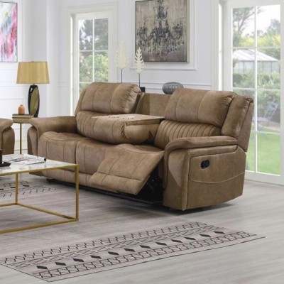 Marseilles 3+2 Manual Recliner Sofa Suite - Coffee