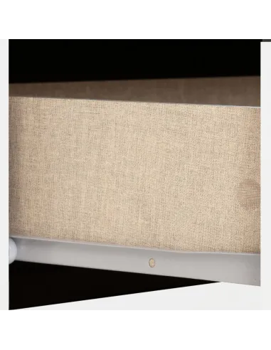 Nevada 3+2 Drawer Chest - White Gloss