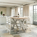 Marbury Bar Table  - Light Grey
