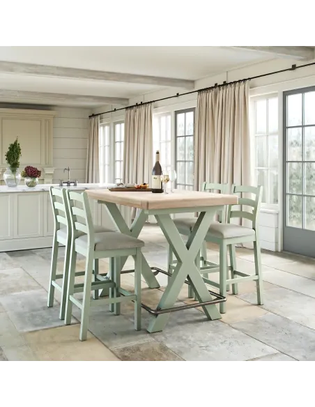 Marbury Bar Table - Sage