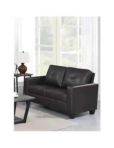 Vivo 3+2 Sofa Suite - Brown Leathaire
