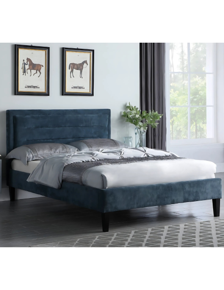 Embrace 4FT6 Bedframe - Slate