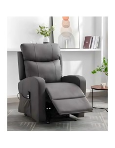 Courtney Tilt & Rise Armchair(Dual Motor) - Grey