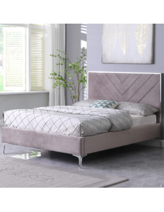 Molly 4FT6 Bedframe - Mink