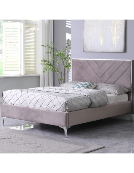 Molly 4FT6 Bedframe - Mink