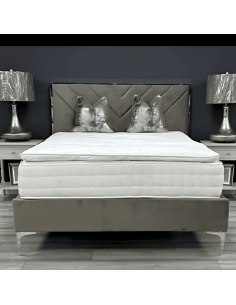 Molly 4FT6 Bedframe - Grey