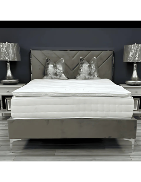 Molly 4FT6 Bedframe - Grey