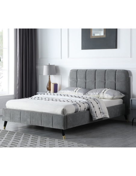 Starla 4FT6 Bedframe - Grey