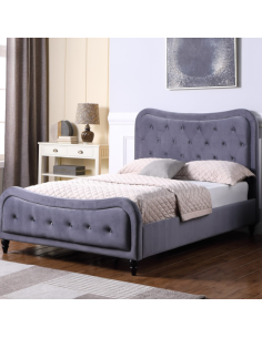 Doyle 4FT6 Bedframe - Grey