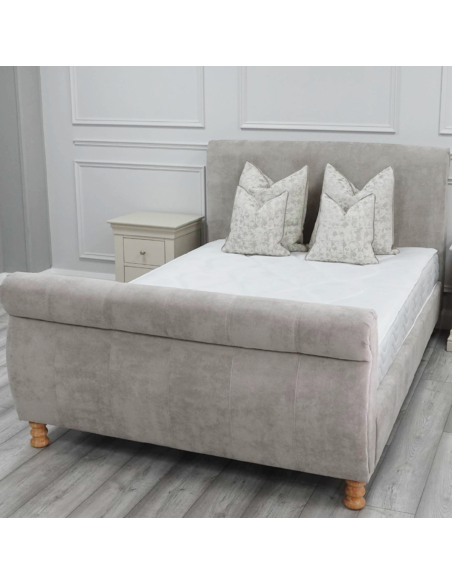 Kilshanny 4FT6 Bedframe - Biscuit