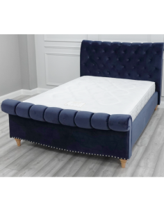 Chester 4FT6 Bedframe - Navy