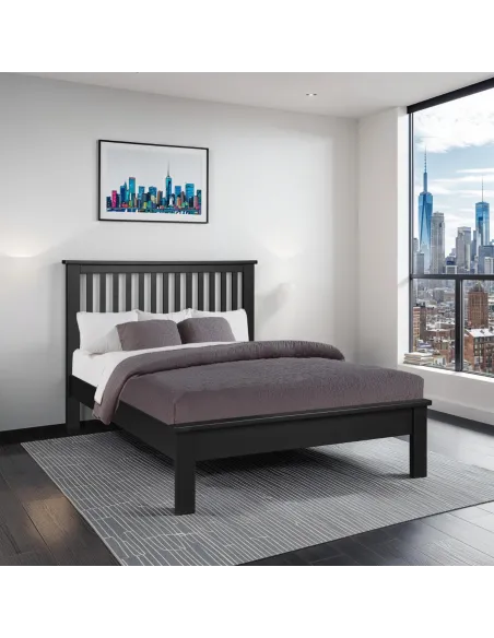 Siena 4ft Bedframe - Black