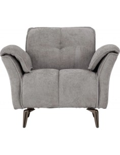 Amalfi Armchair - Grey Fabric 2