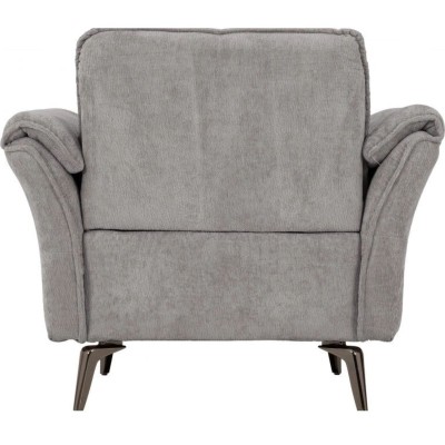 Amalfi Armchair - Grey Fabric