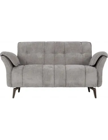 Amalfi 2 Seater Sofa - Grey Fabric