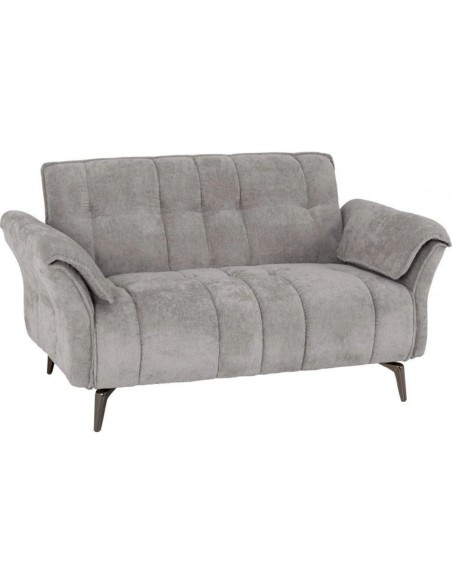 Amalfi 2 Seater Sofa - Grey Fabric