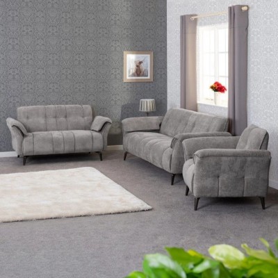 Amalfi 2 Seater Sofa - Grey Fabric