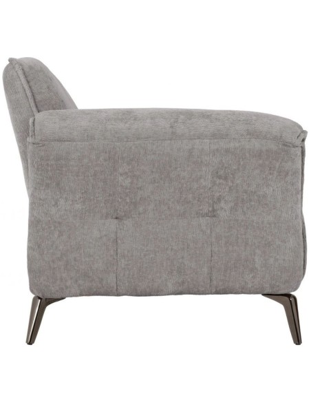 Amalfi 2 Seater Sofa - Grey Fabric