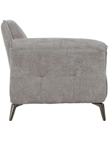 Amalfi 3 Seater Sofa - Grey Fabric