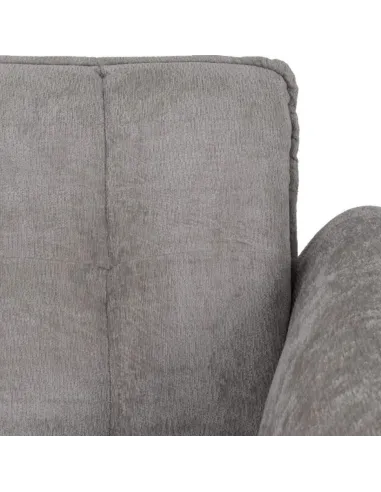 Amalfi 3 Seater Sofa - Grey Fabric