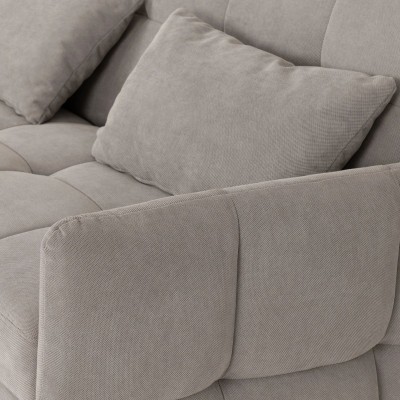 Chelsea Sofa Bed - Silver Grey Fabric