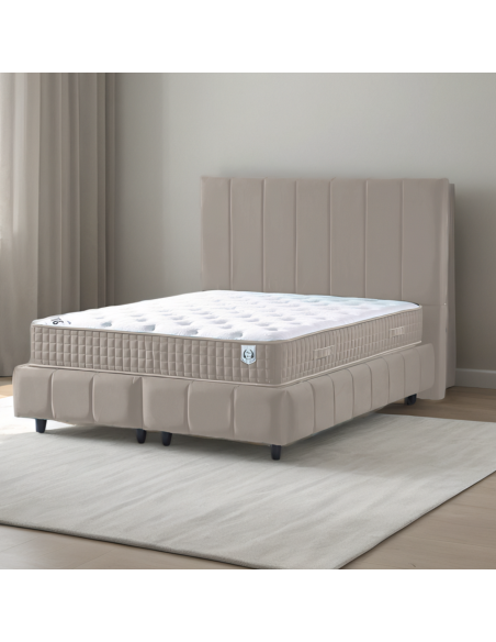 Windsor 5ft Ottoman Bedframe - Velvet Beige