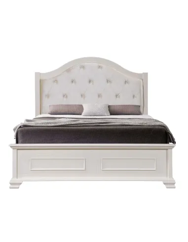 Charlotte 6FT Bedframe - White