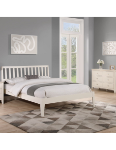 Luna 3ft Bedframe - Ivory 2