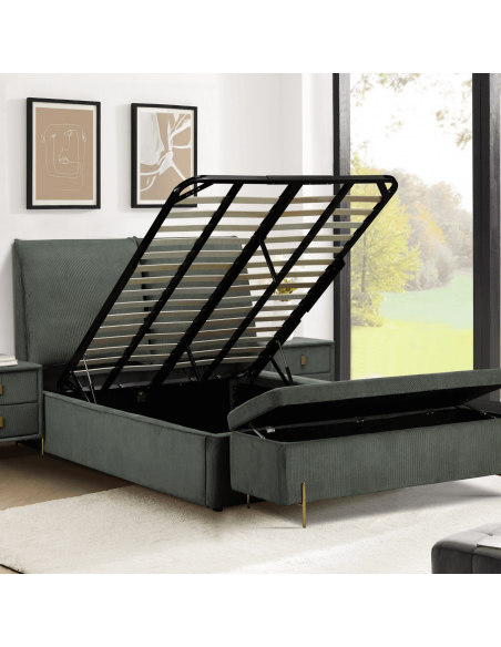Waterford 5FT Bedframe - Green
