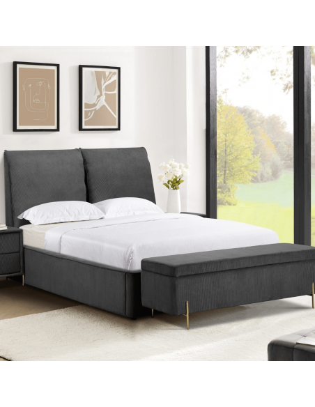 Waterford 5FT Bedframe - Grey