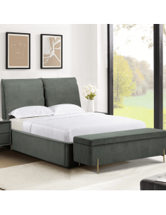 Waterford 4FT6 Bedframe - Green