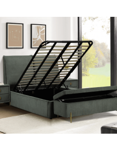Waterford 4FT6 Bedframe - Green 2