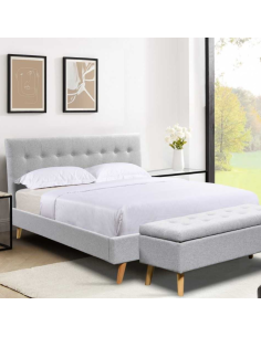Roscommon 5FT Bedframe - Grey
