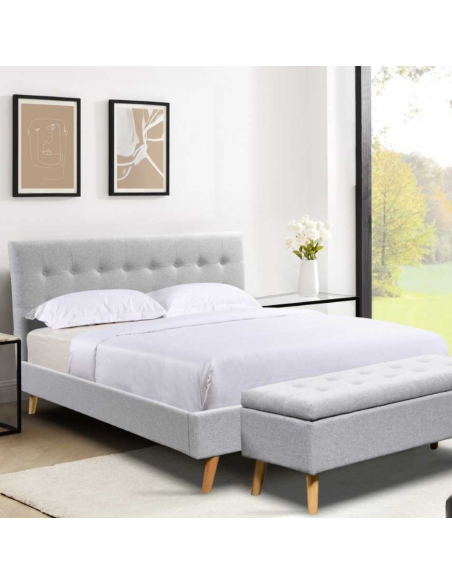 Roscommon 5FT Bedframe - Grey