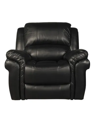 Farnham Manual Recliner Armchair - Black