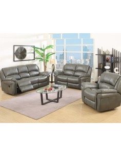 Farnham Manual Recliner Armchair - Grey 2