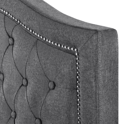 Taylor 5FT Storage Bedframe - Grey Linen