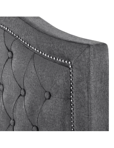 Taylor 5FT Storage Bedframe - Grey Linen