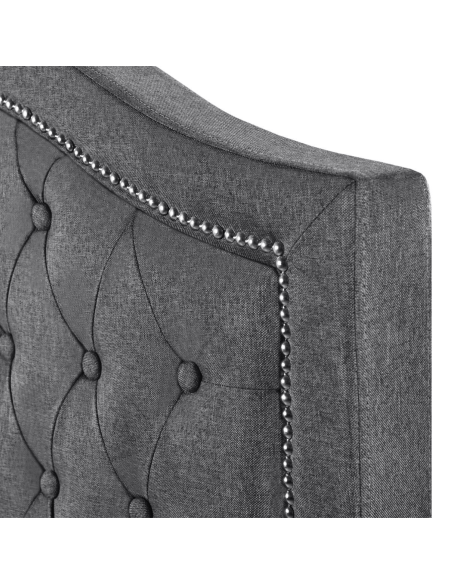 Taylor 5FT Storage Bedframe - Grey Linen