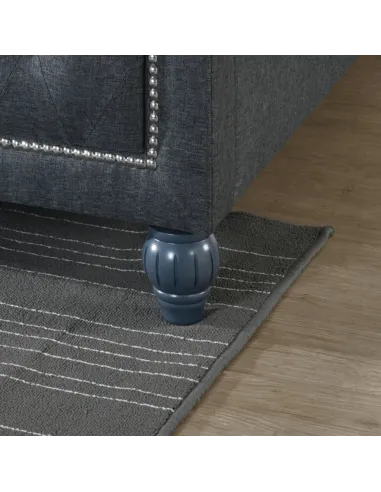 Taylor 5FT Storage Bedframe - Grey Linen