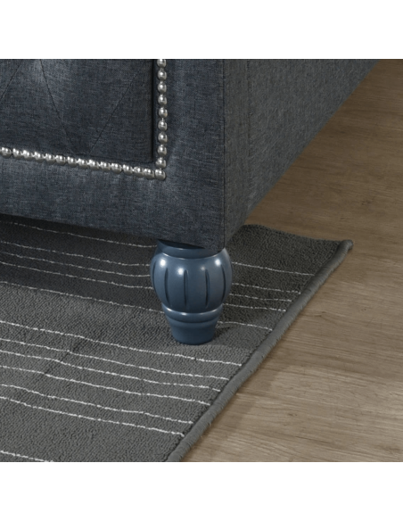 Taylor 5FT Storage Bedframe - Grey Linen