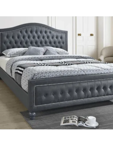 Taylor 5FT Storage Bedframe - Grey Linen