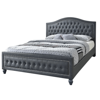 Taylor 5FT Storage Bedframe - Grey Linen