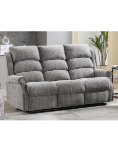 Drancy 3 Seater Electric Recliner Sofa - Latte
