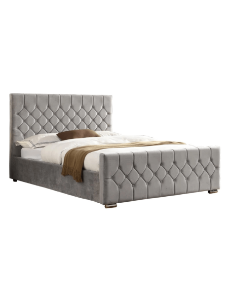 Galway 5FT Silver Bedframe