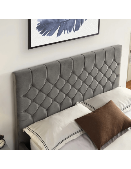 Galway 4FT Bedframe - Grey