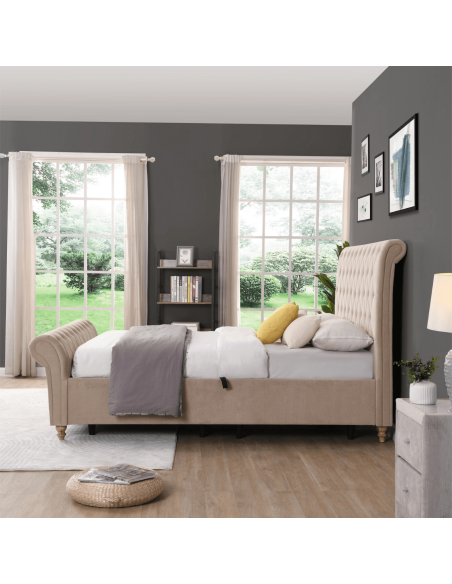 Kilkenny 4FT6 Mink Side Gas-Lift Bed