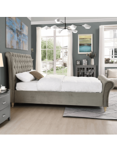 Kilkenny 6FT Bedframe - Mink 2